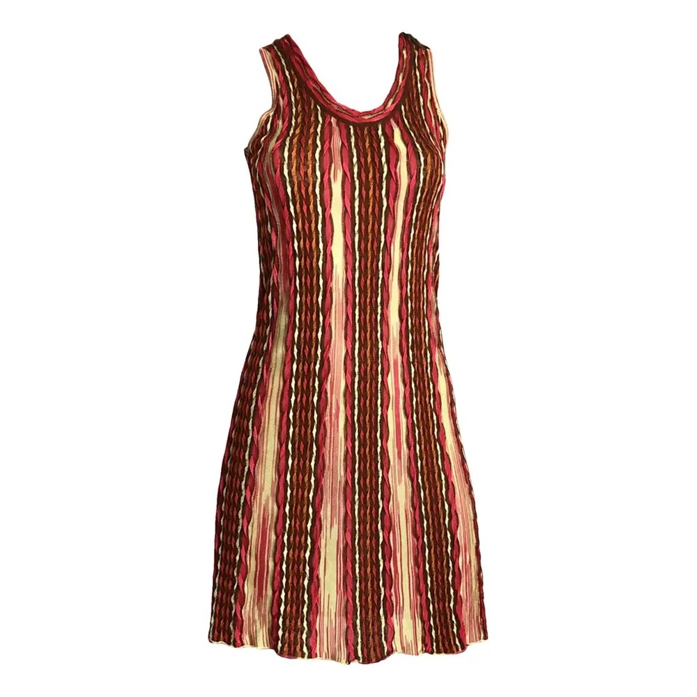 Missoni Vibrant Striped Midi Dress